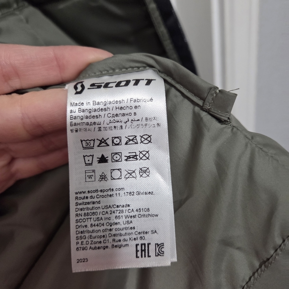 Scott Insuloft Duroloft Vest Womens Size Large Waterproof Windproof Outdoor - Picture 13 of 15